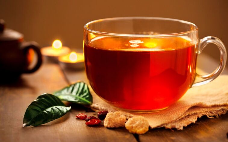 Čaj bez cukru je povoleným nápojom v jedálnom lístku pitnej diéty