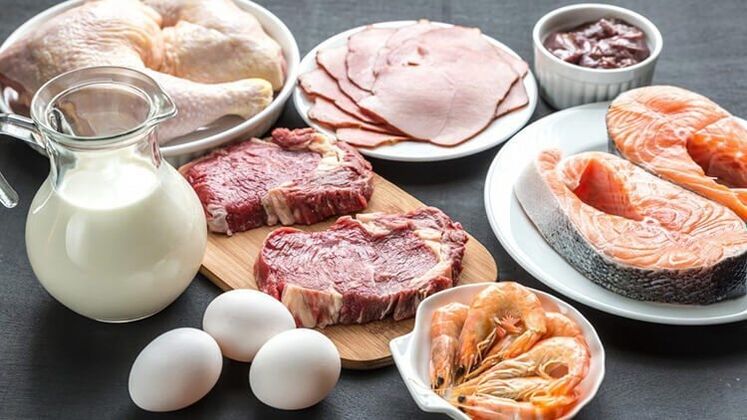 Povolené potraviny pre bielkovinovú diétu