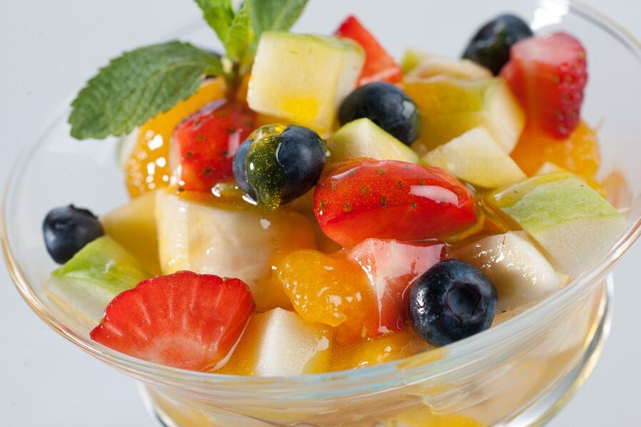ovocný šalát pre vašu obľúbenú diétu